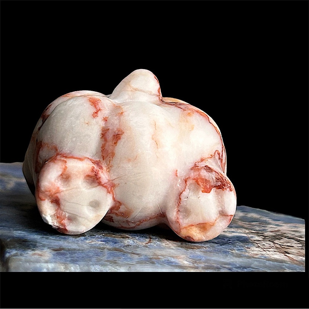 🎃Red Vein Jasper- Mini Pumpkin Carriage Carving🎃 #1